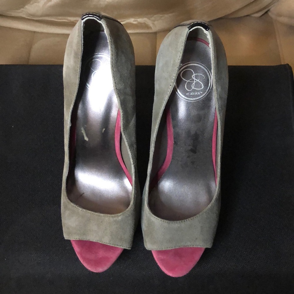 JESSICA SIMPSON platform pumps - Picture 2 of 4